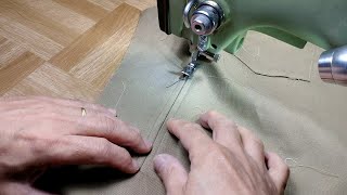 How to Sew DoubleWelt Pocket with Zipper  Beginners Guide [upl. by Lytsirk]