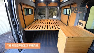 The Build Process  Roost Vans Webinar [upl. by Nosreip792]