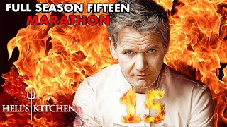 Fifteen Shades of Ramsay  Hells Kitchen Full Season 15 Marathon [upl. by Latrina984]