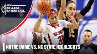 🚨 ACC CHAMPS 🚨 Notre Dame vs NC State  Full Game Highlights  ESPN College Basketball [upl. by Gagliano]