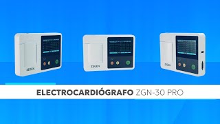 ELECTROCARDIÓGRAFO ZGN30 PRO [upl. by Alfonso]