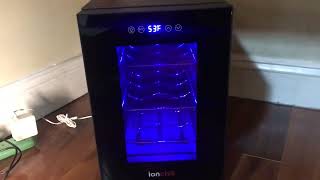 Ionchill 6 Bottle Wine Cooler Review Compact And Sleek Wine Chiller [upl. by Bivins]