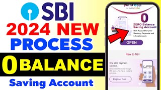 SBI Account Opening Online 2024  Yono SBI Account Opening  How to Open SBI Bank Account Online2024 [upl. by Navnod]