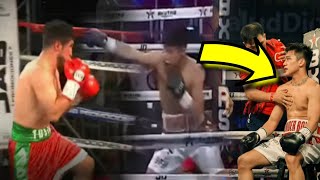 Nagkagulo na Wonderboy Brutal TKO sa Mexico Wonderboy vs Tostado 4th Rd TKO Fight Highlights [upl. by Meirrak712]