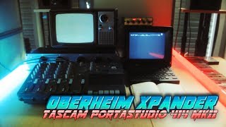 Fornax Void  Affinity  Oberheim Xpander recorded on Tascam Portastudio 414 MKII [upl. by Ayam]