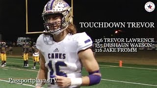 Trevor Lawrence MAKING HISTORY PT 2  BREAKS Deshaun Watson TD RECORD [upl. by Aday]