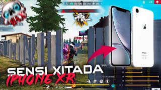 🚀🤯MELHOR SENSIBILIDADE DO IPHONE XR PARA FREE FIRE DEPOIS DA ATUALIZAÇÃO 20222023 [upl. by Annie]