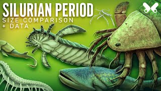 SILURIAN PERIOD animals size comparison and data [upl. by Ytsirhc]