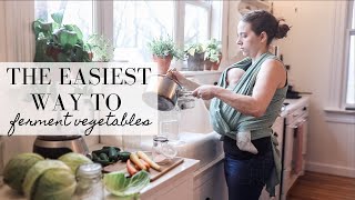 How to Ferment ANY Vegetable  LACTO FERMENTATION GUIDE [upl. by Francie78]