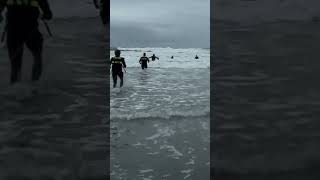 Firefighters trained for Surf Rescue [upl. by Suiradel]