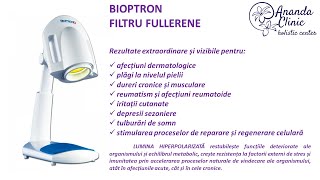 BIOPTRON FULLERENE FILTER Zepter AG cu Dr Catalin Luca Ananda Clinic Romania [upl. by Eetnuahs]