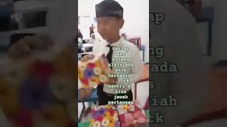 Kuis berhadiah utk santri yg bisa jawab pertanyaansekolahBantu lika ya kak biar adik2 semangat [upl. by Ahcsim]