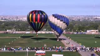 Albuquerque Balloon Fiesta  highlights from Monday 5 October 2015 [upl. by Suirada]