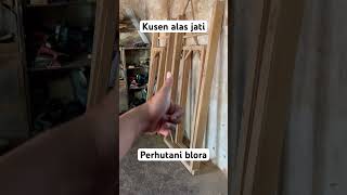 Kirim kusen kelas jati perhutani blora wood kusen woodworking kusenpintu shorts furniturejati [upl. by Tanitansy]