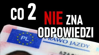 3 najtrudniejsze pytania na prawo jazdy kategorii B [upl. by Euqnomod]