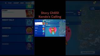 Kendos Calling  Fortnite Story Ch6S1 ⛩️ fortnite kendo fortnitestory kendoscalling [upl. by Anelrahc]