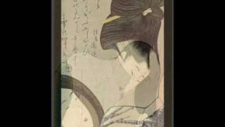 Japanese Art Utamaro Kitagawa Hideo Osaka Ensemble [upl. by Hahcim231]