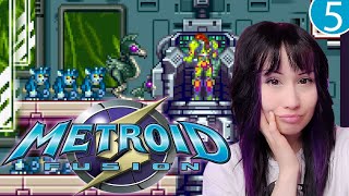 We race through lava and kill a man to get to the ANIMALS  1st Time Metroid Fusion [upl. by Nolitta]