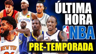 Warriors IMPARABLES 🔥 Hield 🎯 DeRozan  🤯 OKC 💥 KAT PARTIDAZO 💣 Spúrs 🤔 Sengun 😱 ULTIMA HORA NBA [upl. by Ryan]