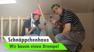 Schnäppchenhaus 30 🏡 Drempel bauen  Rigips Decke abhängen [upl. by Aihtenyc]