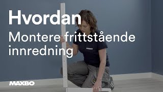 Montere frittstående innredning fra Elfa [upl. by Rhine]