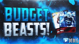 Updated Budget Beasts Best Cheap Players In Madden Mobile Madden Mobile 16 [upl. by Trebuh]