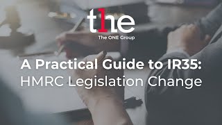 Webinar  A Practical Guide to IR35 HMRC Legislation Change [upl. by Ehtiaf]