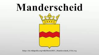 Manderscheid [upl. by Milde]