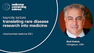 Emil Kakkis  keynote lecture Translating rare disease research into medicine [upl. by Cyndy]