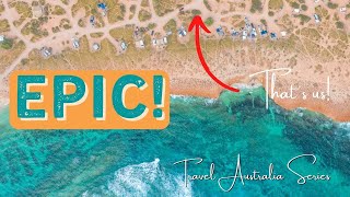 First look at the Southern Ningaloo Reef  Free Camping at Quobba  Travel Australia Vlog [upl. by Drofwarc]