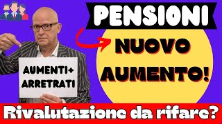 👉PENSIONI NUOVI AUMENTI IN ARRIVO NEL 2024⚠️ RIVALUTAZIONE DEFINITIVA [upl. by Seyer]