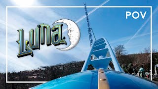 Luna  Opening day POV  New Vekoma roller coaster at Liseberg 2023 [upl. by Haig]