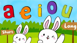 🎶Jolly Phonics Vowel Song Learning Long and Short Vowel Sounds for Kids [upl. by Avra885]