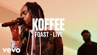 Koffee  Toast Live  Vevo DSCVR [upl. by Nairolf]