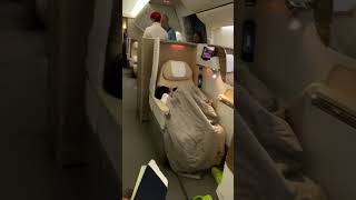 Worst Emirates Business Class Cabin 777200LR [upl. by Elayor172]