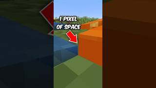 Can We Go Through One Pixel Of Space In Minecraft [upl. by Ayle]