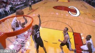 2013 NBA Finals  San Antonio vs Miami  Game 6 Best Plays [upl. by Yauq964]