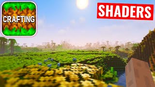 How To DOWNLOAD and INSTALL SHADERS in Crafting and Building [upl. by Mungovan]