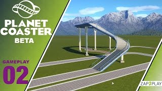 Planet Coaster TUTORIAL 02 Wegebau  Deutsch [upl. by Anerdna]