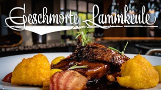 Geschmorte Lammkeule mit Rübchen – Stephan Schnieder kocht [upl. by Tybie391]