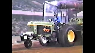 1985 NFMS Pro Stock Tractor Pulling Louisville KY [upl. by Narhem]