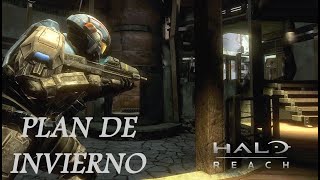 Jugando Halo Reach por primera vez Plan de invierno [upl. by Brownley471]