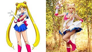 Sailor Moon In Real Life  All Characters 2017 [upl. by Hairahs299]