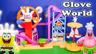 Imaginext Glove World a Sponge Bob Toy Unboxing [upl. by Sanalda]