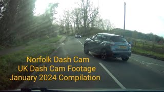 UK Dash Cam Footage Compilation January 2024  Crashes  Dangerous Driving  UK Driving  Cars [upl. by Amathist546]