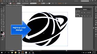 Intro to Illustrator Stencil Design Basics [upl. by Ynaitirb]