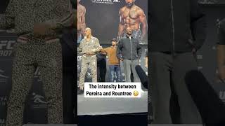 Pereira vs Rountree 😳 UFC307 [upl. by Cissiee]