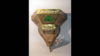 Moroccan Lighting  Lanterns Luminaire Marocain Traditionnel Fnair [upl. by Yelsek]