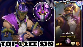 Wild Rift Lee Sin  Top 1 Lee Sin Gameplay Rank Challenger [upl. by Dleifyar]