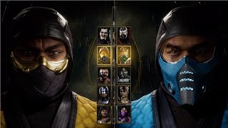 Mortal Kombat 11 Klassic Scorpion Vs Klassic Sub Zero Very Hard [upl. by Elinore209]